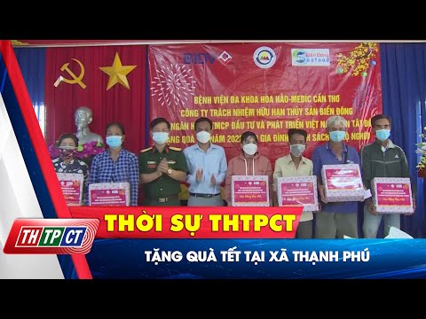 #1 Tặng quà Tết tại xã Thạnh Phú | Cần Thơ TV Mới Nhất