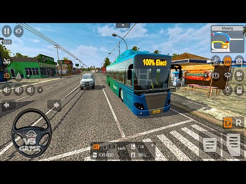 #1 Transjakarta Bus Mod Fun Driving in City  – Bus Simulator Indonesia Gameplay Mới Nhất