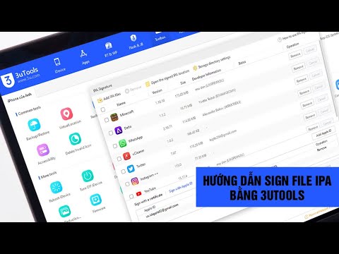 #1 Hướng dẫn chi tiết cách cài đặt file ipa cho các máy iOS chưa jailbreak sử dụng 3uTools Mới Nhất