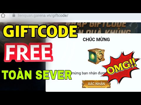 #1 Liên quân Nhập GIFTCODE FREE toàn sever không giới hạn hôm nay Mới Nhất