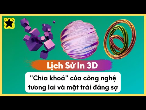 #1 Lịch Sử In 3D – "Chìa Khoá" Của Công Nghệ Tương Lai Và Mặt Trái Đáng Sợ Mới Nhất