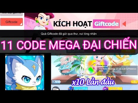 #1 [ MEGA ĐẠI CHIẾN ] | TỔNG HỢP 11 CODE TÂN THỦ | Test nhân phẩm quay x10 lần đầu Mới Nhất