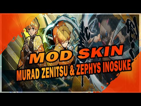 #1 Hướng Dẫn Mod Skin Murad Zenitsu &  Zephys Inosuke Full Hiệu Ứng 100% | Thảo Mai Liên Quân Mới Nhất