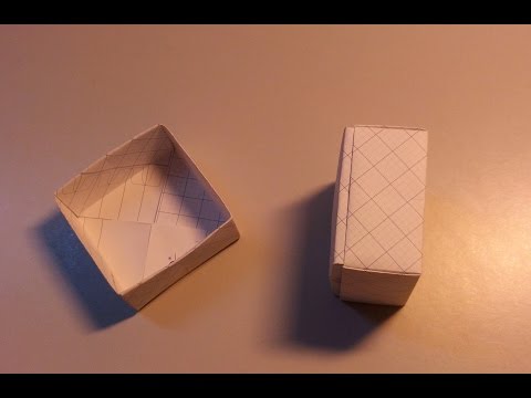#1 Gấp giấy Origami: Hướng dẫn Gấp Hộp quà tặng giấy Mới Nhất