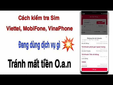 #1 Cách kiểm tra số điện thoại đang sử dụng dịch vụ gì cho các mạng Viettel, MobiFone, VinaPhone Mới Nhất