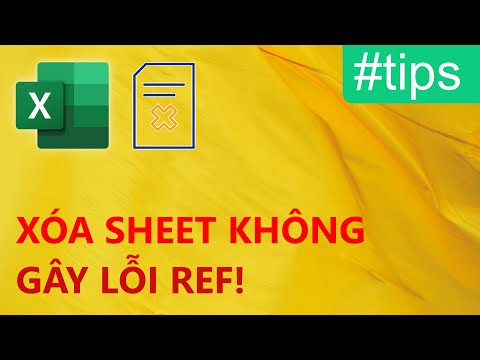 #1 Excel – Cách xóa Sheet không gây lỗi REF! – Lỗi REF! khi xóa Sheet trong Excel Mới Nhất