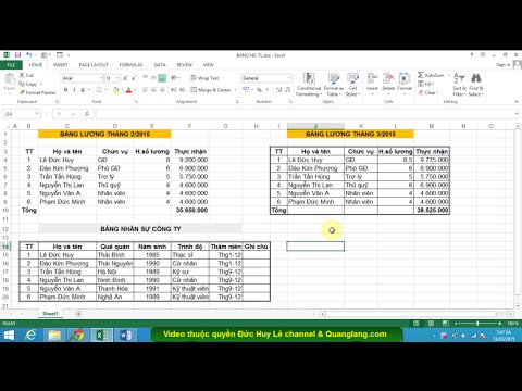 #1 Cách copy bảng dữ liệu từ Excel sang Word Mới Nhất