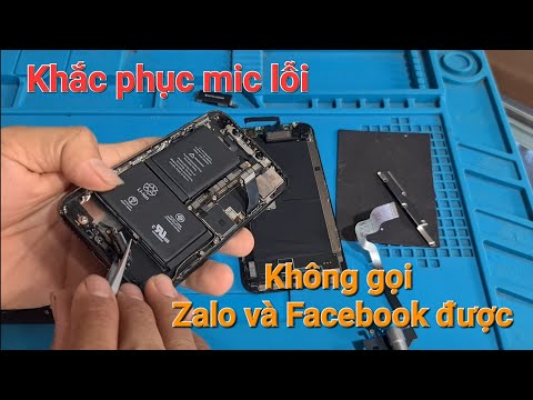 #1 Khắc phục lỗi hư mic trên iPhone X | nhat vlog Mới Nhất