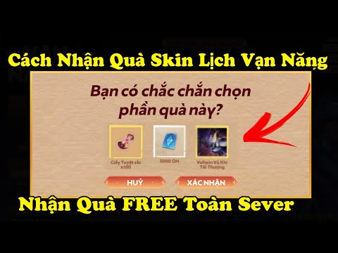 #1 Liên Quân | Cách Nhận Skin SS Từ Sự Kiện Xé Lịch Vạn Năng Nhận Quà Miễn Phí Toàn Sever Mới Nhất