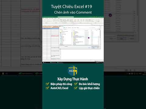 #1 Mẹo chèn ảnh vào comment trong Excel | Mẹo thủ thuật Excel #19 Mới Nhất