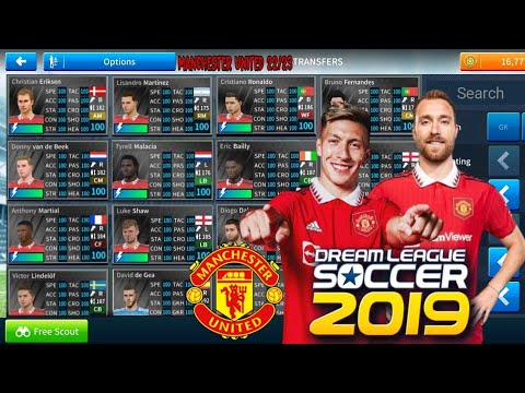 #1 hướng dẫn hack đội hình Manchester United mùa giải 22/23 | Mod DLS Game Mới Nhất