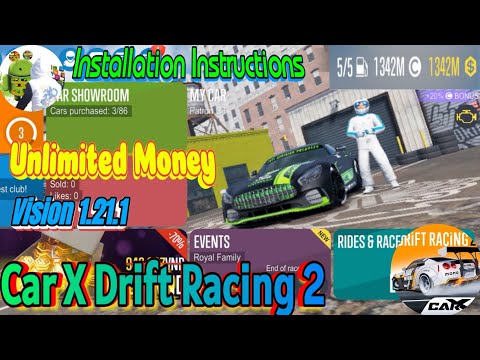 #1 Car X Drift Racing 2 – MOD – Vô Hạn Tiền – Phiên Bản  1.21.1 Mới Nhất