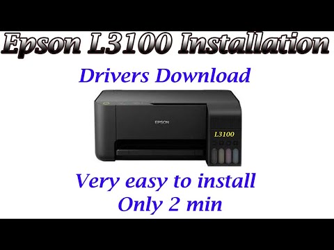 #1 How To Install Epson L3100 Printer & Scanner Driver | Epson L3100 Printer  Installation Step By Step Mới Nhất