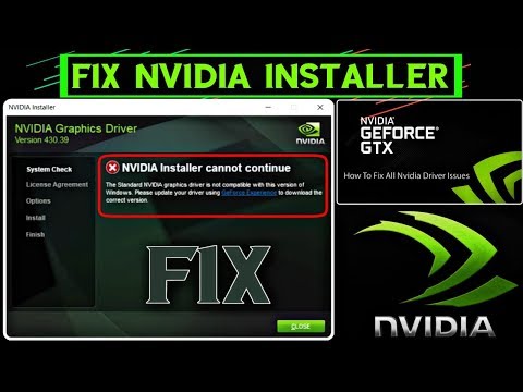 #1 Fix Nvidia standard driver not compatible with windows issue Mới Nhất