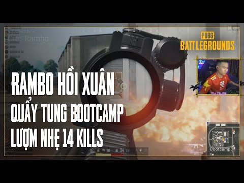 #1 Rambo hồi xuân quẩy tung Bootcamp – Lụm nhẹ 14 Kills cùng combo M416 & S12K Mới Nhất