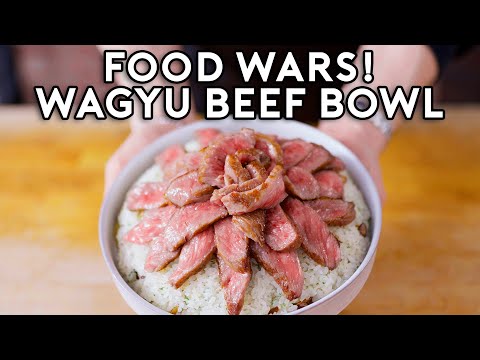 #1 A5 Wagyu Roti Don from Food Wars! | Anime with Alvin Mới Nhất