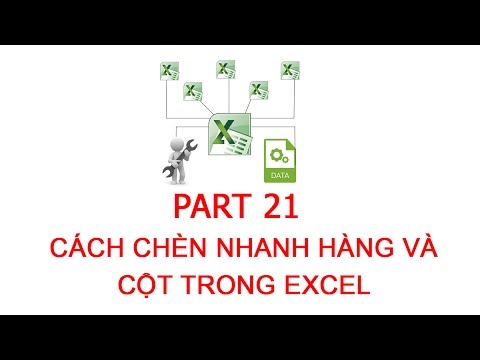 #1 [Thủ thuật excel ] Bài 21 – Cách chèn và xóa nhanh hàng, cột trong excel Mới Nhất