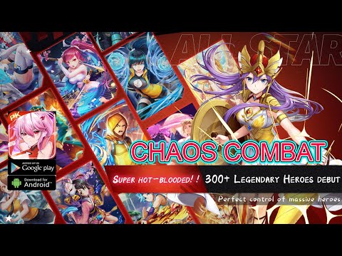 #1 Chaos Combat Gameplay Android APK Download – Mobile Anime Battle Game Mới Nhất