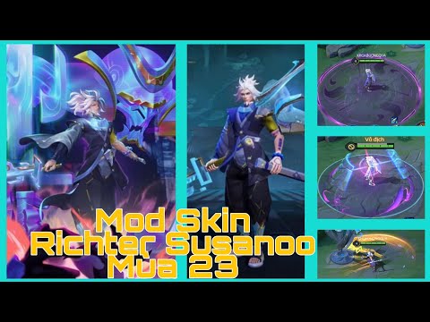 #1 Hướng Dẫn Mod Skin Richter Susanoo Mùa 23'New' [MOD GAME] Mới Nhất