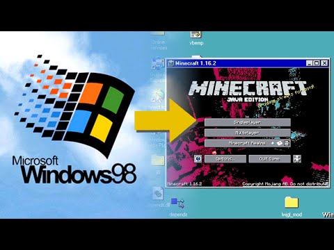 #1 Playing Minecraft 1.16 on Windows 98 Mới Nhất