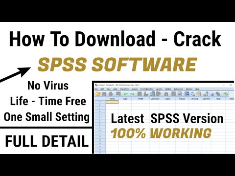 #1 Life time free SPSS Software – No Virus- Download crack SPSS Software Mới Nhất