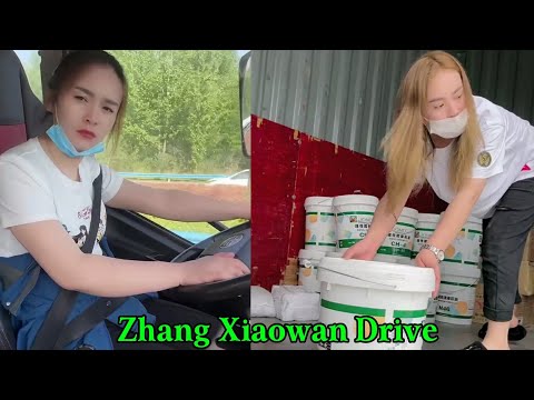 #1 Nữ tài xế xe tải xinh đẹp Zhang Xiaowan và chuyến hành trình xuyên đêm Mới Nhất