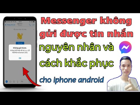 #1 Không Gửi Được Tin Nhắn Trên Messenger Và Cách Khắc Phục Cho Điện Thoại | Tân tivi Mới Nhất