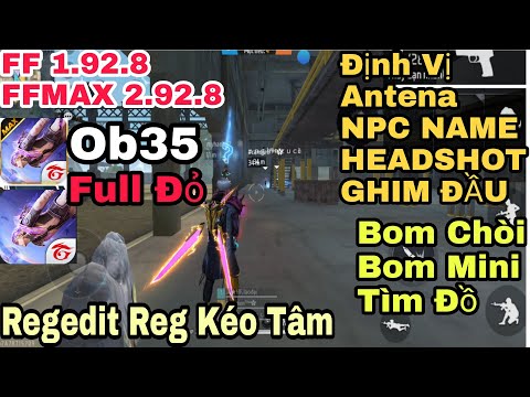 #1 Cách Tải FIX LAG FREE FIRE ANTENA NPC NAME ĐỊNH VỊ, REGEDIT KÉO TÂM FULL ĐỎ, BOM CHÒI MINI, TÌM ĐỒ Mới Nhất