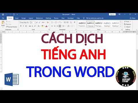 #1 Cách dịch văn bản trong word chi tiết Mới Nhất