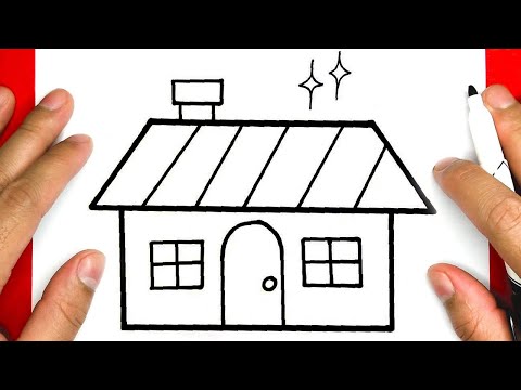 #1 cách Vẽ ngôi nhà đơn giản mà đẹp cho bé – Cách vẽ bức tranh ngôi nhà đơn giản – Huyn tv Mới Nhất