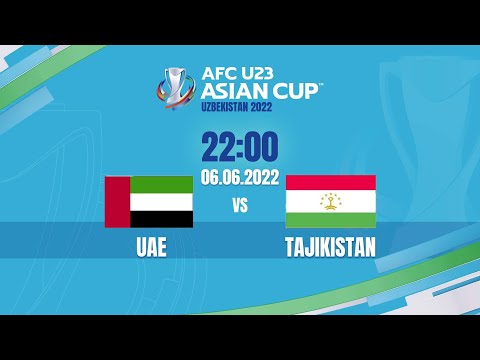 #1 🔴 TRỰC TIẾP: U23 UAE – U23 TAJIKISTAN (BẢN CHÍNH THỨC) | LIVE AFC U23 ASIAN CUP 2022 Mới Nhất