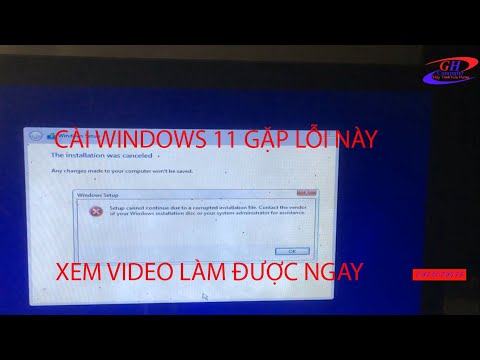 #1 lỗi setup cannot continue due to a corrupted installation file Mới Nhất