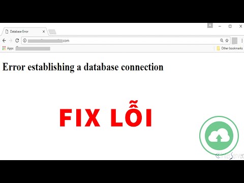 #1 Cách sửa lỗi Error establishing a database connection WordPress [A-Z] Mới Nhất