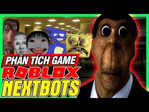#1 Phân Tích Game: Roblox Nextbots – Nguồn Gốc Obunga & Quái Vật Backrooms | meGAME Mới Nhất