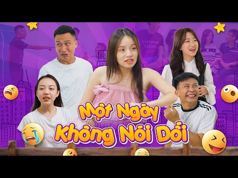 #1 MỘT NGÀY KHÔNG NÓI DỐI |  Đại Học Du Ký Phần 380 | Phim Hài Hước Hay Nhất Gãy TV Mới Nhất