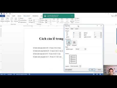 #1 Hướng dẫn căn chỉnh lề trong word 2013 Mới Nhất