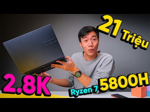 #1 #Review – Laptop 21 TRIỆU mà màn hình 2.8K + Ryzen 7 5800H – Ảo thật Mới Nhất