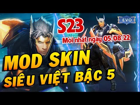 #1 Hướng Dẫn Mod Skin NAKROTH Siêu Việt Mùa 23 Full Hiệu Ứng Bậc 5 Mới Nhất Hôm Nay Mới Nhất
