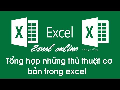 #1 Tổng hợp những thủ thuật cơ bản trong excel Mới Nhất