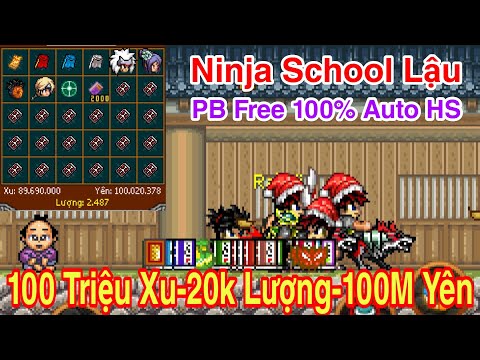#1 Ninja School Lậu | Hướng Dẫn Tải Game Đăng Kí Tài Khoản – Up Lever Siêu Nhanh Free 100% Mới Nhất