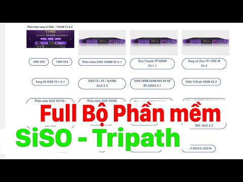 #1 Tải Phần mềm vang số SiSO Tripath đầy đủ chi tiết A Z ( Tổng Hợp Full ) Mới Nhất