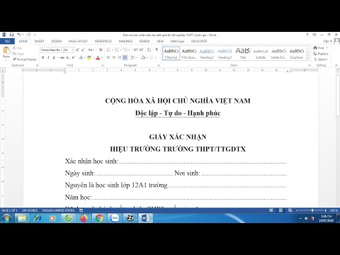 #1 Hướng dẫn soạn thảo MẪU ĐƠN XIN XÁC NHẬN BẢO LƯU KẾT QUẢ THI TỐT NGHIỆP THPT QUỐC GIA Mới Nhất