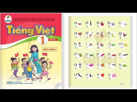 #1 SÁCH CÁNH DIỀU – TIẾNG VIỆT 1 BÀI MỞ ĐẦU_ Bảng chữ cái tiếng Việt Mới Nhất