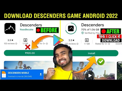 #1 How to download Descenders on android | Descenders game Download in mobile |Descenders Game Download Mới Nhất