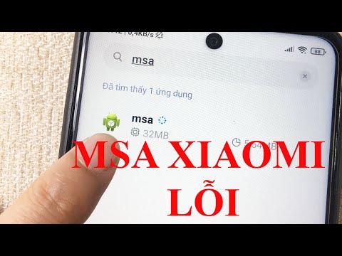#1 Sửa lỗi msa tiếp tục dừng Xiaomi | How to fix error msa smartphone Xiaomi Redmi Mới Nhất