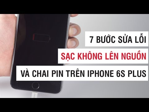 #1 7 bước sửa lỗi iPhone 6S Plus sạc không lên nguồn, chai pin | Điện Thoại Vui Mới Nhất