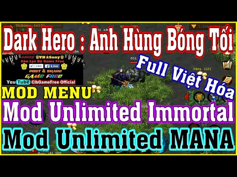 #1 《MobileGame Lậu》Dark Hero: Anh Hùng Bóng Tối – APK Mod MENU – Full Việt Hóa #654 Mới Nhất