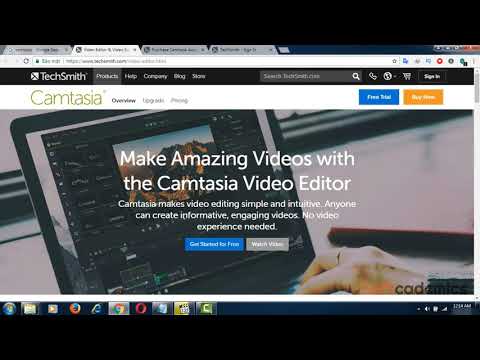 #1 Hướng dẫn tải phần mềm Camtasia free Mới Nhất