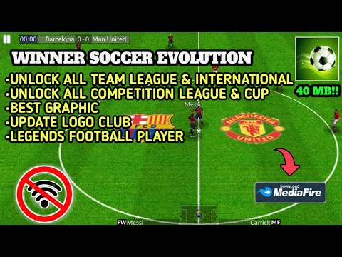 #1 DOWNLOAD Game Winner Soccer Evolution Mod Apk Terbaru || Di Android Offline Mới Nhất