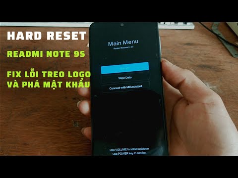 #1 Hard Reset Readmi note 9s – Fix Lỗi Treo Logo & Phá Mật khẩu Mới Nhất